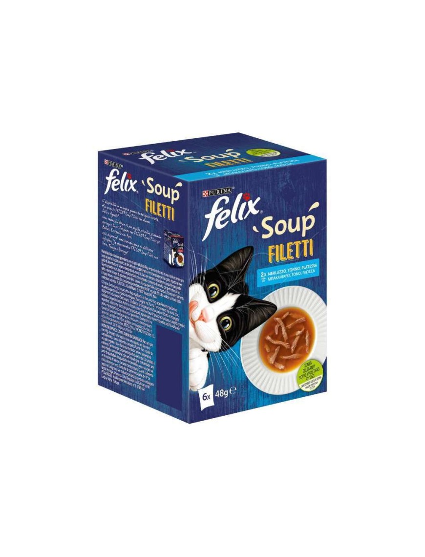 FELIX SOPA FILET SAL  8X 48G