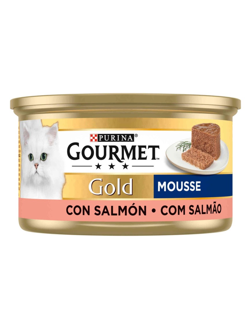 GOURMET GOLD MOUSE SALMAO 85G