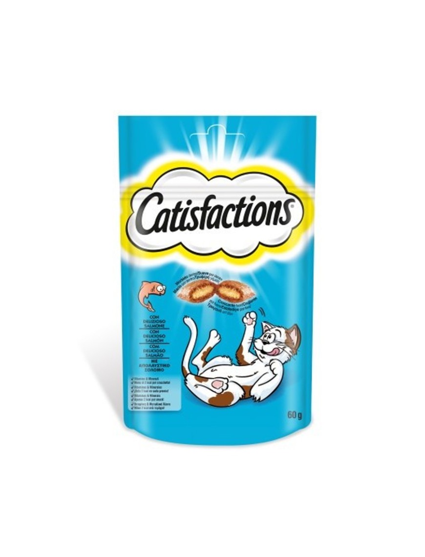 CATISFACTION SNACK Salmao 60g