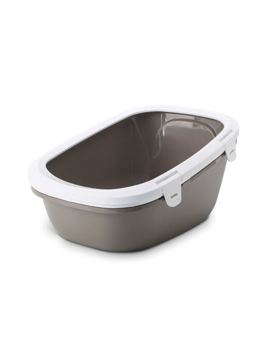 WC ABERTO C/CRIVO SIMBA 64X46X31 CINZA