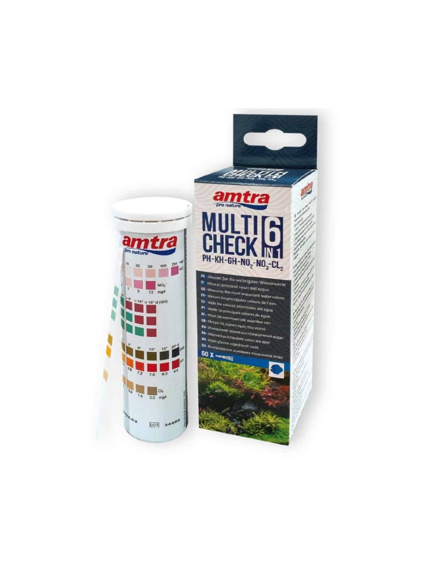 AMTRA MULTI-TESTE 6 EM 1 (50 TESTES)