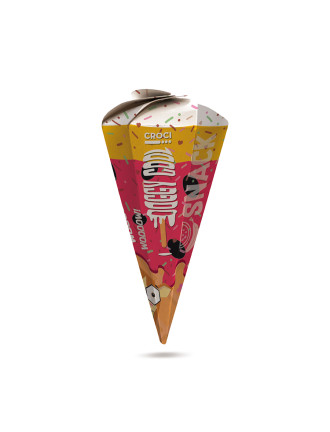 Cone Gelado Cão Doggycool Frutos Banana/Melancia 52g