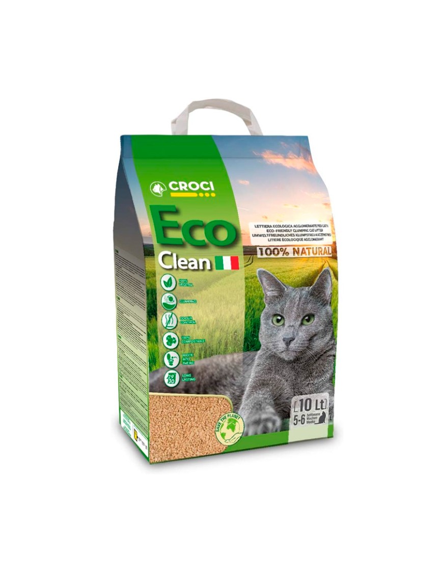 AREIA GATO ECO CLEAN 10 L