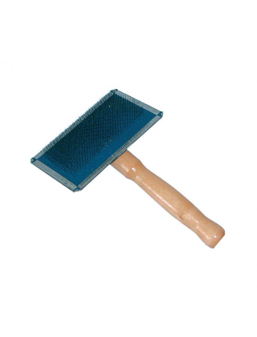 Cardadeira Cabo Madeira - Medium 90X45 mm
