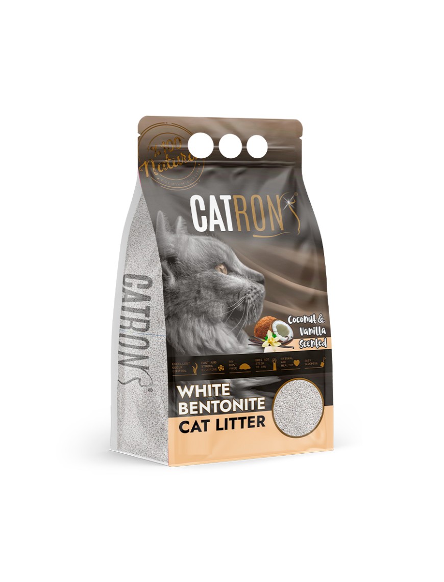 CATRON AREIA BENTONITE COCO & BAUNILHA 10 L