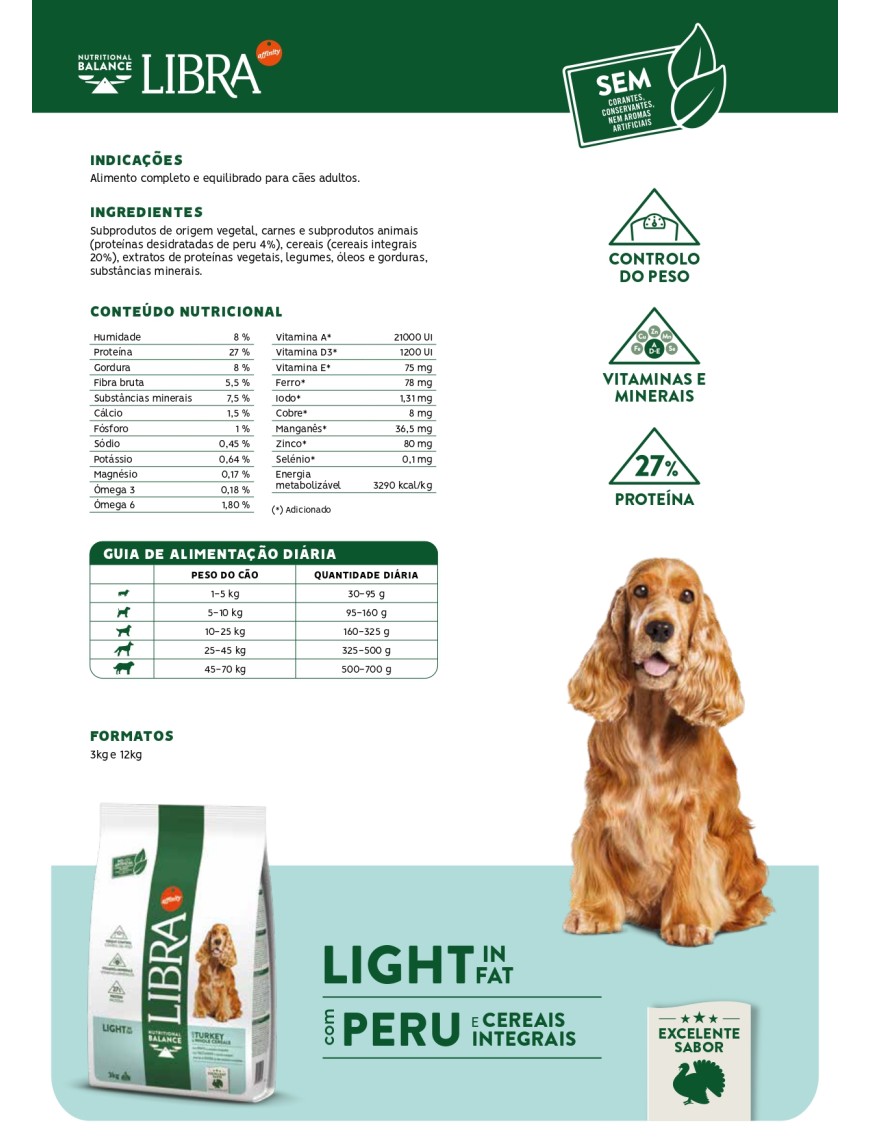 LIBRA CAO LIGHT 12 KG