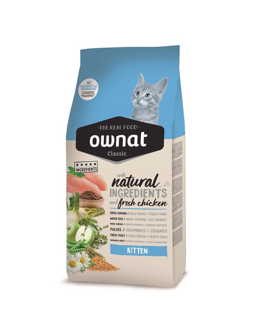 OWNAT CLASSIC GATO KITTEN 4KG 