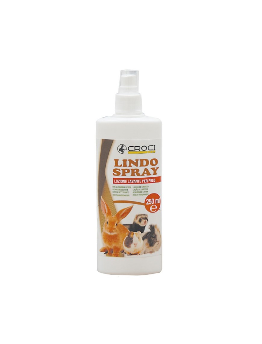 Champô Seco p/ Roedores Lindo Spray 250ml