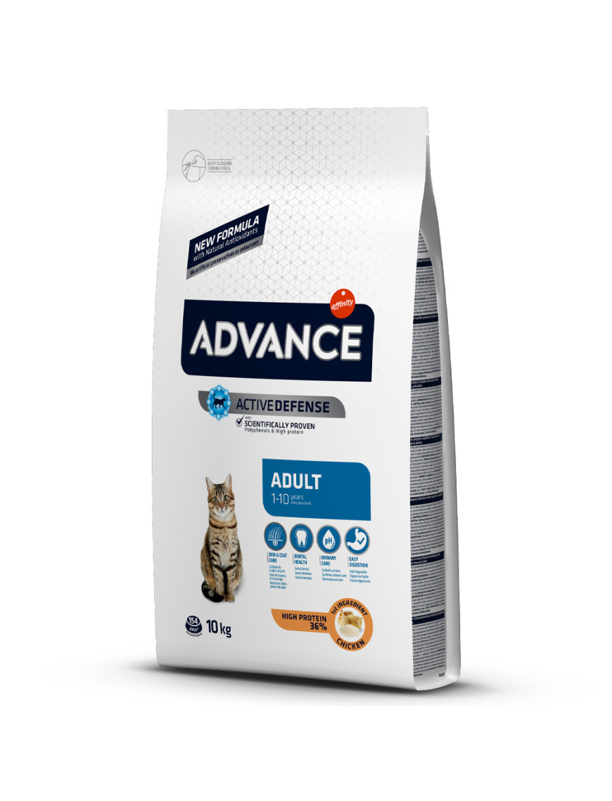 ADVANCE CAT ADULT C & R 10 KG +2KG GRATIS