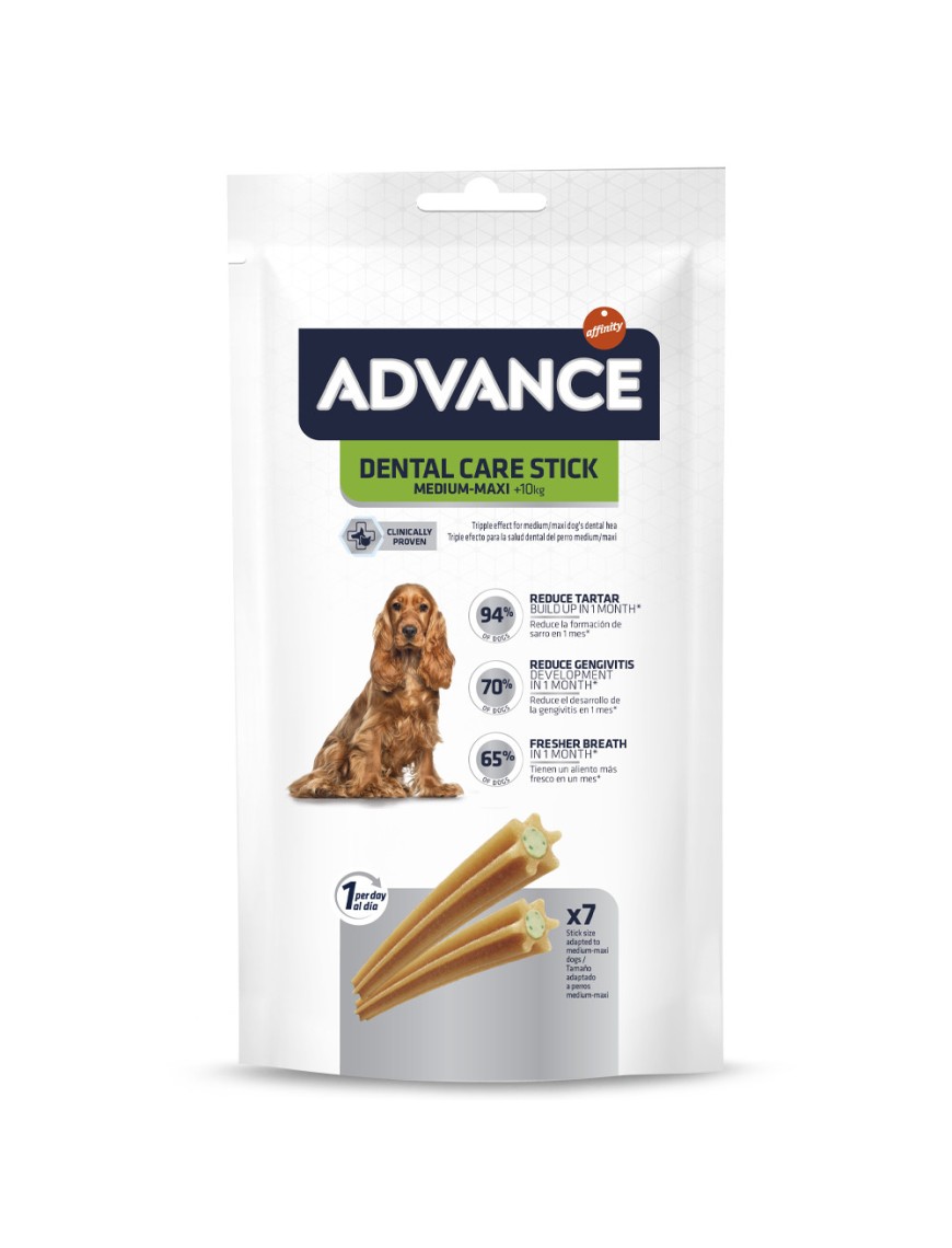 ADVANCE DOG SNACKS DENTAL CARE  180 GR 