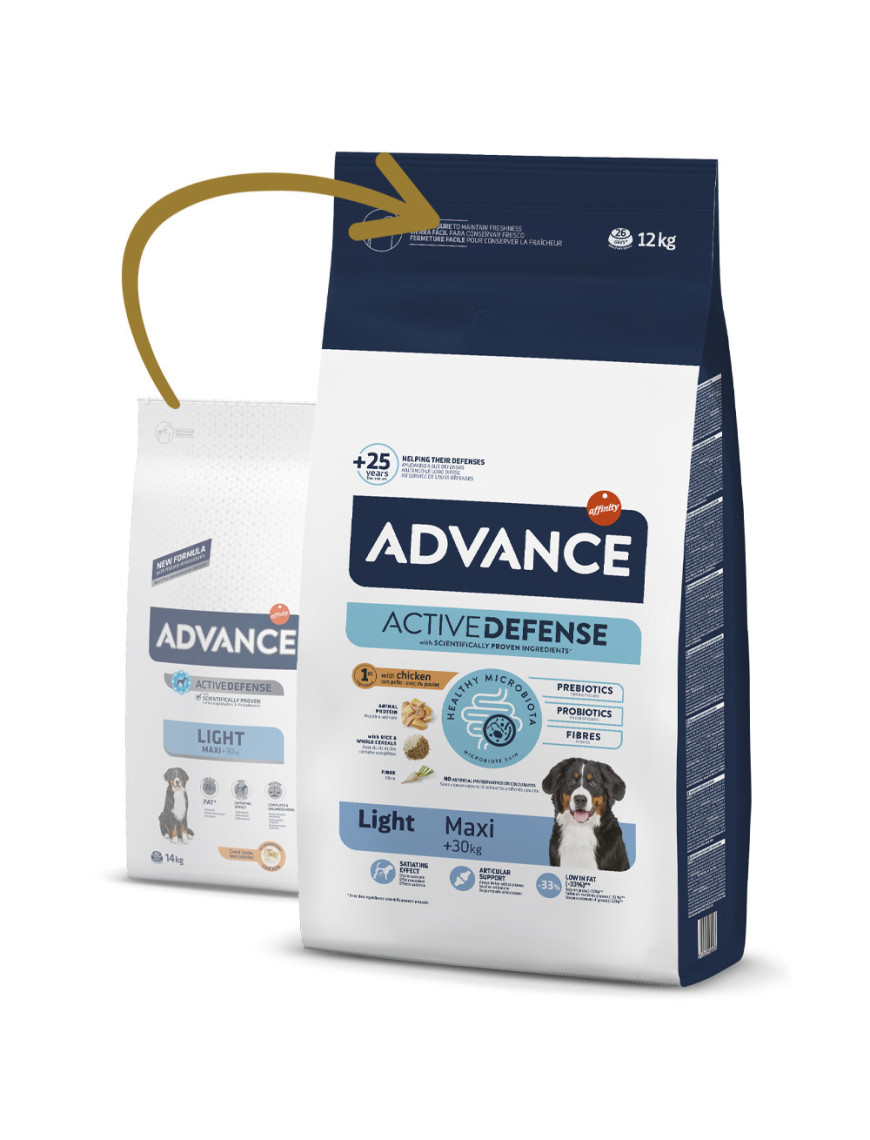 ADVANCE DOG MAXI LIGHT C & R 12 KG