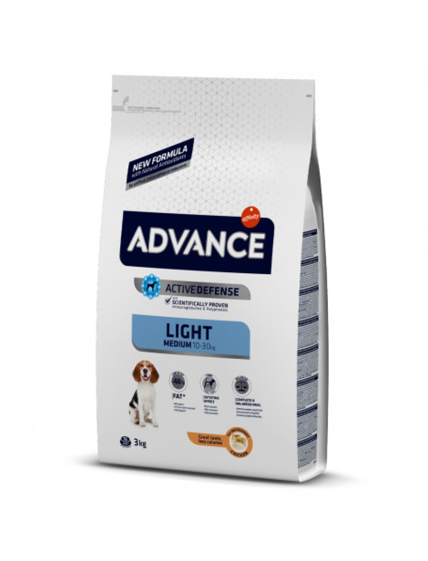 ADVANCE DOG MEDIUM LIGHT C & R 12 KG