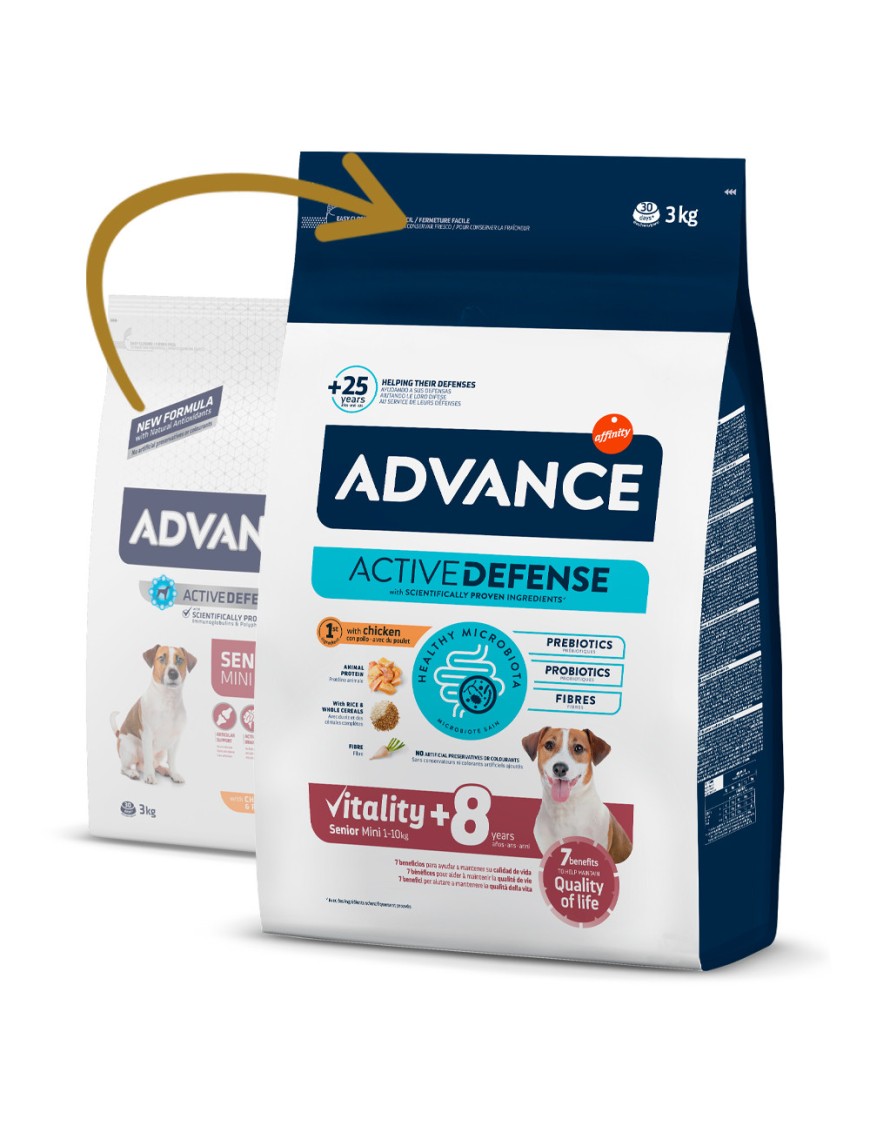 ADVANCE DOG MINI SENIOR C & R 3 KG 