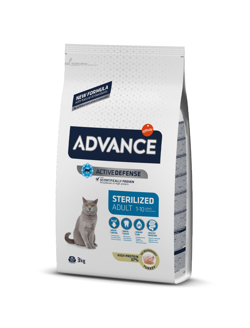 ADVANCE CAT STERILIZED T & R 3 KG
