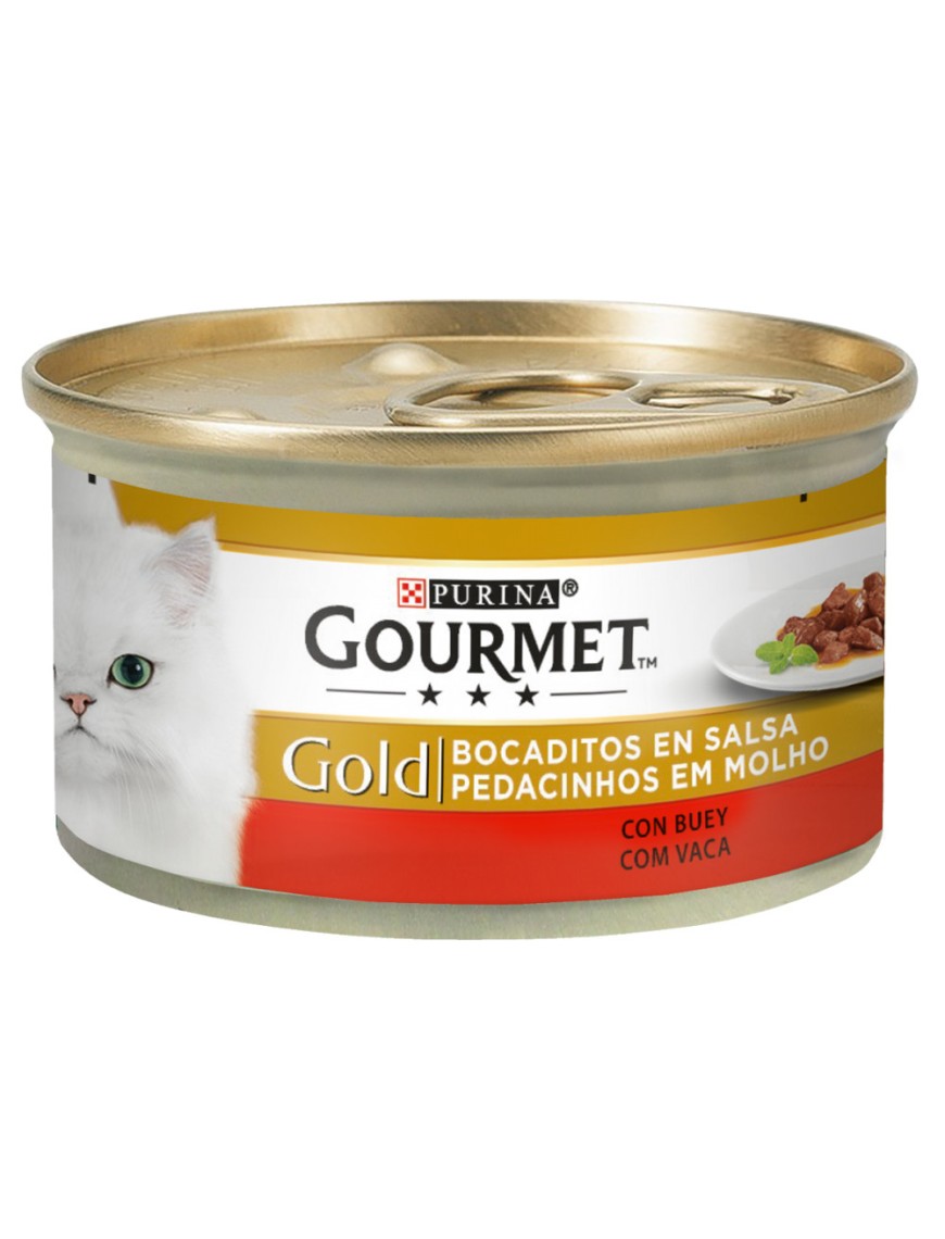 GOURMET GOLD CIG VACA 85G
